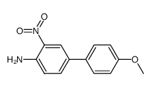 4'-methoxy-3-nitrobiphenyl-4-amine结构式