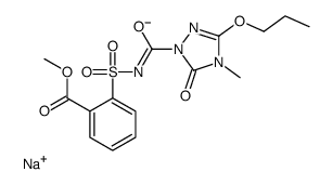 sodium,(1Z)-N-(2-methoxycarbonylphenyl)sulfonyl-4-methyl-5-oxo-3-propoxy-1,2,4-triazole-1-carboximidate图片