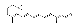 all-trans-9-desmethyltretinal Structure