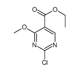ethyl 2-chloro-4-methoxypyrimidine-5-carboxylate structure