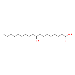 10(9)-hydroxystearic acid结构式