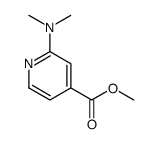 METHYL2-(DIMETHYLAMINO)ISONICOTINATE Structure