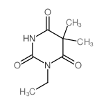 2,4,6(1H,3H,5H)-Pyrimidinetrione,1-ethyl-5,5-dimethyl- picture