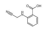 2-cyanomethylaminobenzoic acid结构式