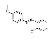 (2-methoxyphenyl)-(4-methoxyphenyl)diazene结构式