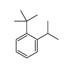 1-tert-butyl-2-propan-2-ylbenzene结构式
