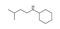 cyclohexyl-isopentyl-amine Structure