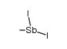 methylantimony diiodide Structure