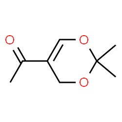 Ethanone, 1-(2,2-dimethyl-4H-1,3-dioxin-5-yl)- (9CI)结构式