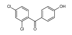 (2,4-dichlorophenyl)-(4-hydroxyphenyl)methanone结构式