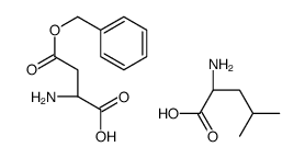 Poly(beta-benzyl-L-aspartate-co-L-leucine)结构式