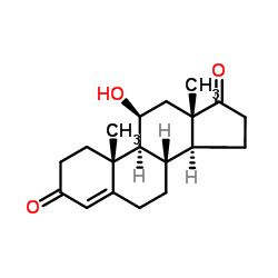 4-雄烯-11β-醇-3,17-二酮图片