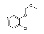 4-chloro-3-(methoxymethoxy)pyridine结构式