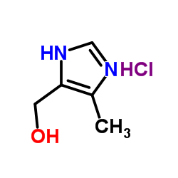 (4-Methyl-1H-imidazol-5-yl)methanol hydrochloride Structure