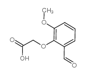 2-(2-Formyl-6-methoxyphenoxy)acetic acid Structure