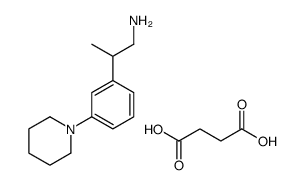 butanedioic acid,2-(3-piperidin-1-ylphenyl)propan-1-amine Structure