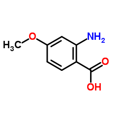 2-Amino-4-methoxybenzoic acid Structure