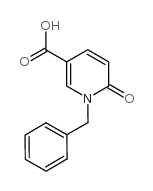 1-Benzyl-6-oxo-1,6-dihydropyridine-3-carboxylic acid Structure