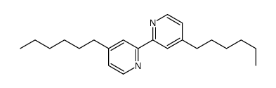 4-hexyl-2-(4-hexylpyridin-2-yl)pyridine Structure