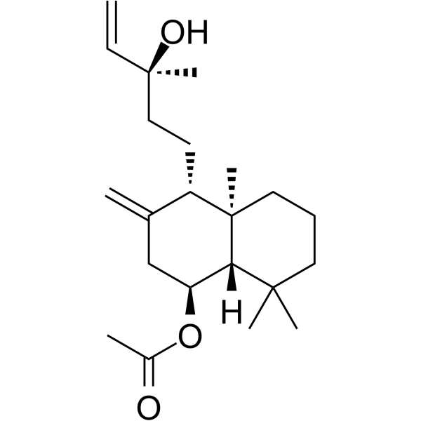 Larixyl acetate Structure