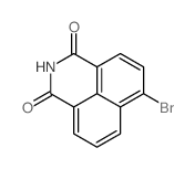 6-Bromo-1H-benz[de]isoquinoline-1,3(2H)-dione Structure