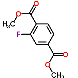 Dimethyl 2-fluoroterephthalate structure