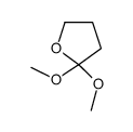 2,2-dimethoxyoxolane结构式