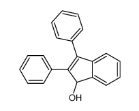 2,3-diphenyl-1H-inden-1-ol结构式