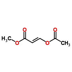 Methyl (2E)-3-acetoxyacrylate结构式