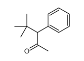 4,4-dimethyl-3-phenylpentan-2-one Structure