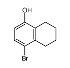 4-Bromo-5,6,7,8-tetrahydronaphthalen-1-ol structure