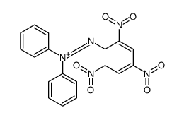 diphenyl-(2,4,6-trinitrophenyl)iminoazanium结构式