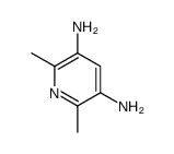 2,6-dimethylpyridine-3,5-diamine Structure