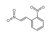 1-nitro-2-(2-nitrovinyl)-benzene Structure