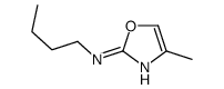 N-butyl-4-methyl-1,3-oxazol-2-amine结构式