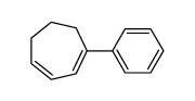 1-phenylcyclohepta-1,3-diene Structure