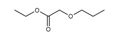 propoxy-acetic acid ethyl ester Structure