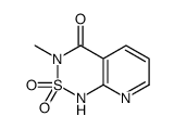3-methyl-2,2-dioxo-1H-pyrido[2,3-c][1,2,6]thiadiazin-4-one结构式