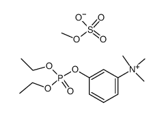 3-diethoxyphosphoryloxy-tri-N-methyl-anilinium, methomethylsulfate结构式