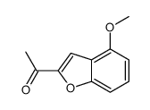 1-(4-methoxybenzofuran-2-yl)ethanone Structure