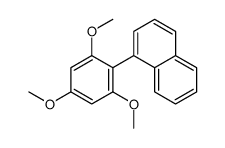 1-(2,4,6-trimethoxyphenyl)naphthalene Structure