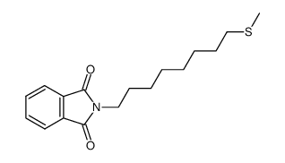 2-[8-(methylthio)octyl]-1H-isoindol-1,3(2H)-dione Structure