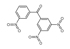 3,3',5'-trinitrobenzophenone Structure
