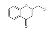 2-hydroxymethyl-chromen-4-one结构式