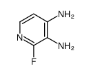 3,4-Pyridinediamine,2-fluoro-(9CI) structure