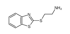 Ethanamine, 2-(2-benzothiazolylthio)- (9CI) Structure