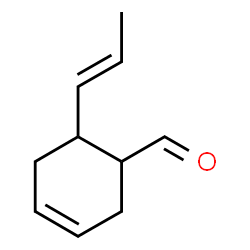 3-Cyclohexene-1-carboxaldehyde, 6-(1-propenyl)- (9CI) Structure