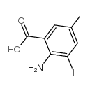 Benzoic acid,2-amino-3,5-diiodo- picture