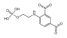 phosphoric acid mono-[2-(2,4-dinitro-anilino)-ethyl ester]结构式