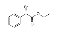 (S)-ETHYL 1-BROMO-1-PHENYL ACETATE结构式